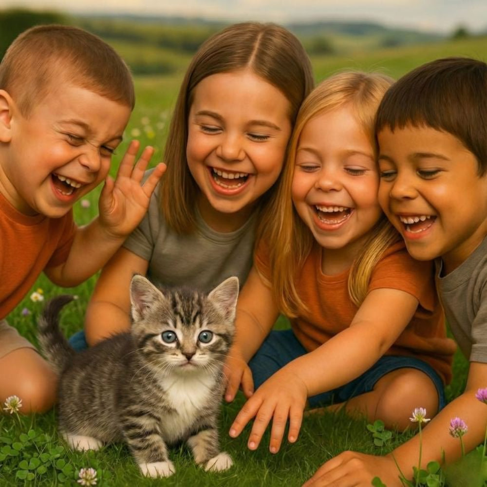 Realistic Interactive Grey Tabby Robot Kitten – Walking & Meowing Electronic Pet Toy - Image 5