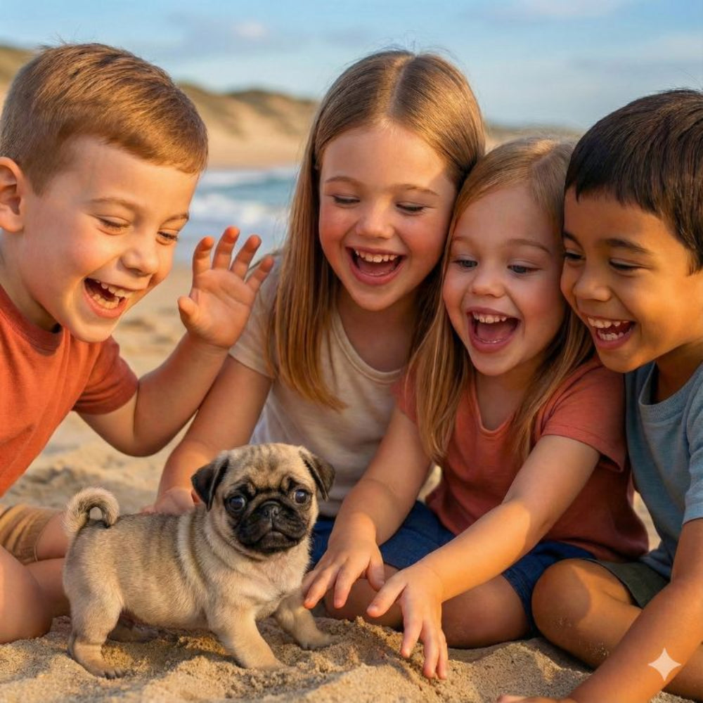 Realistic Interactive Robot Pug – Walking & Barking Electronic Puppy Toy for Kids - Image 5