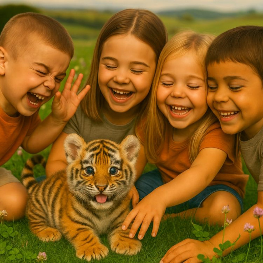 Realistic Interactive Robot Tiger Cub – Walking & Meowing Electronic Pet Toy - Image 5