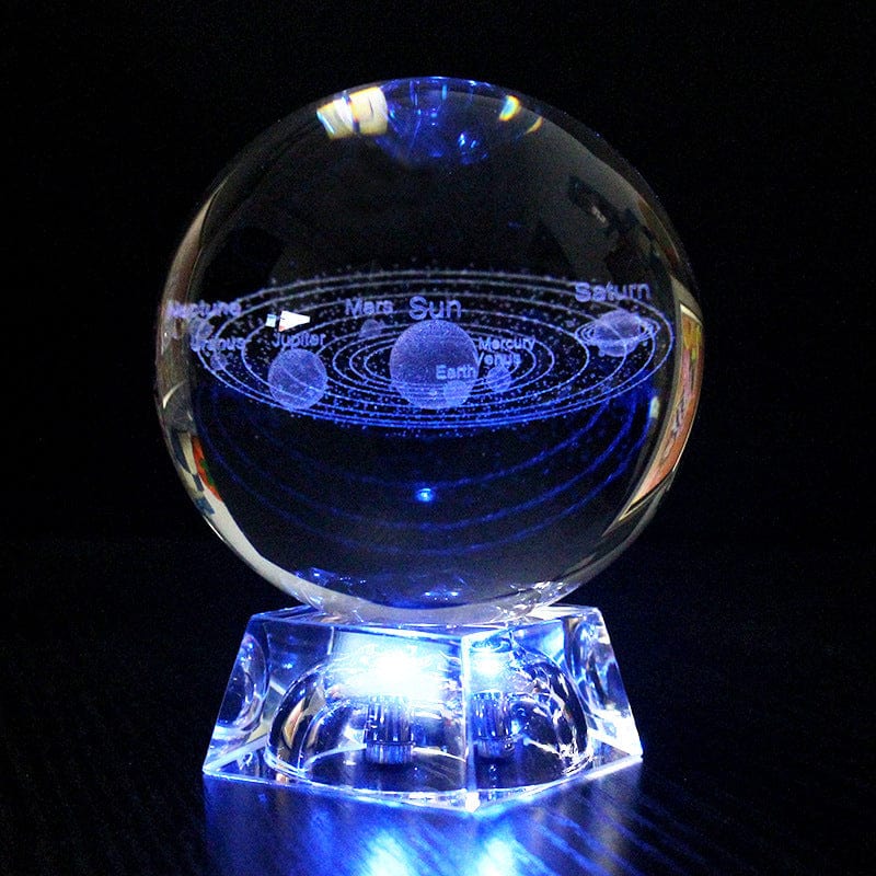 Lampada Notturna a LED in Cristallo - Multicolore Veilleuse