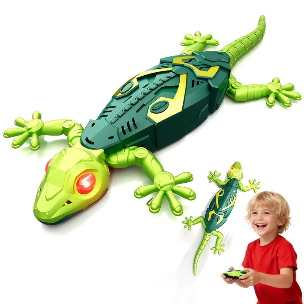 Kids Toy Robot Wall Climbing Gecko Remote Control