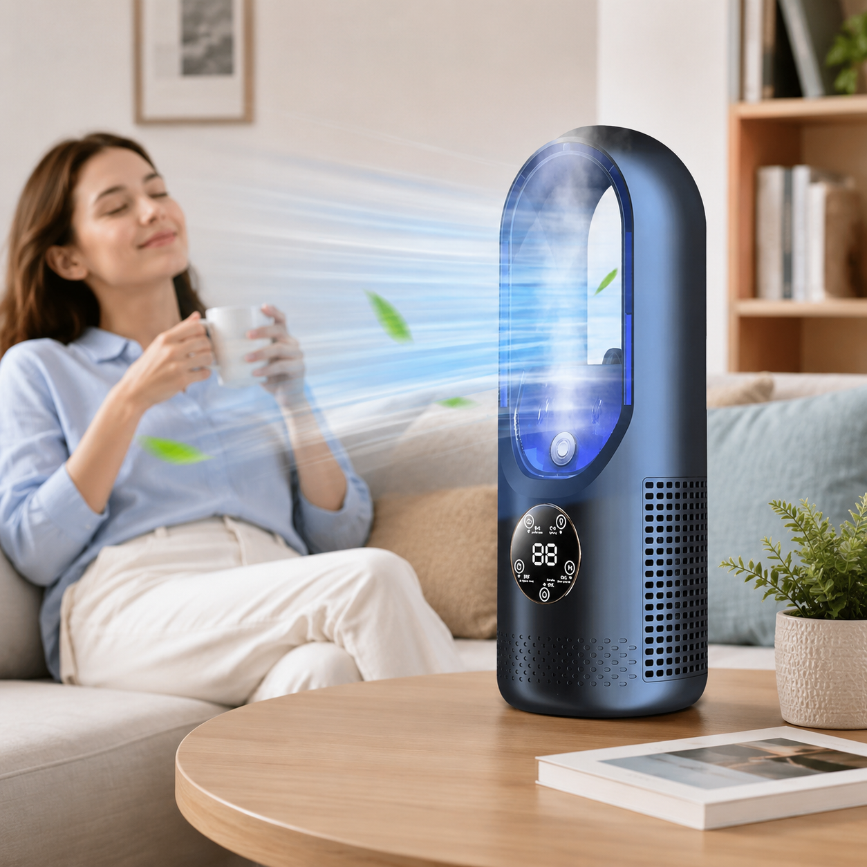 Condizionatore Portatile Senza Tubo Ventilatore Silenzioso Compatto - Image 6