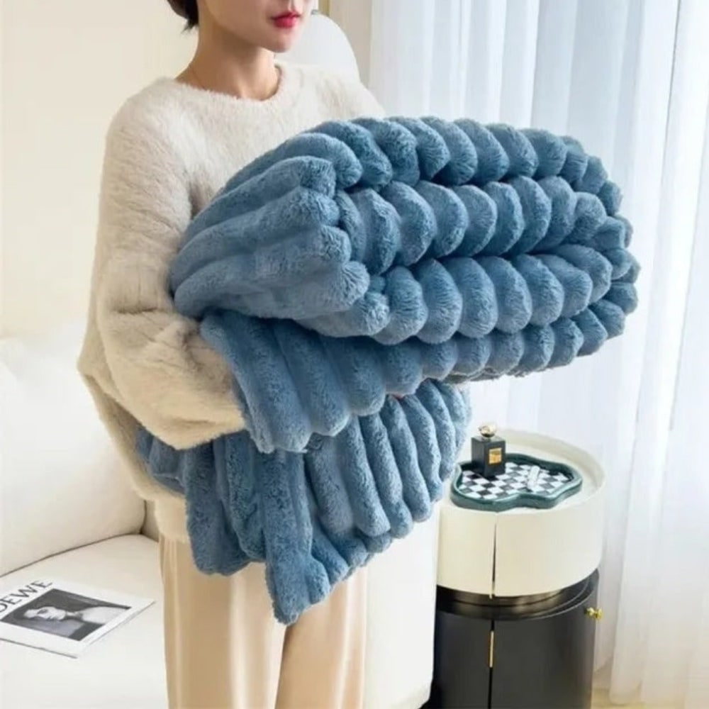 Coperta Calda Peluche Morbida Oversize Casa Letto - Image 6