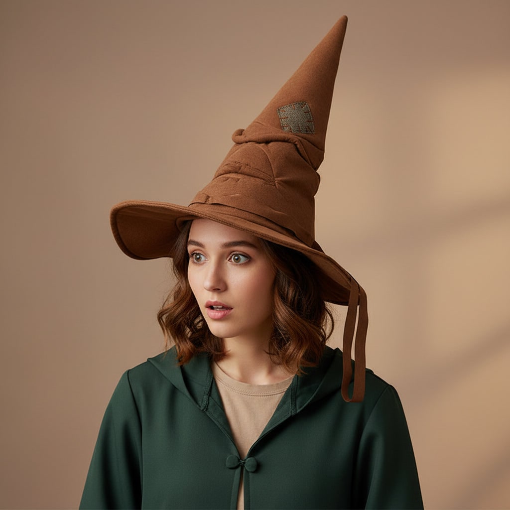 Costume Di Halloween Cappello Strega Punta Classica - Image 2