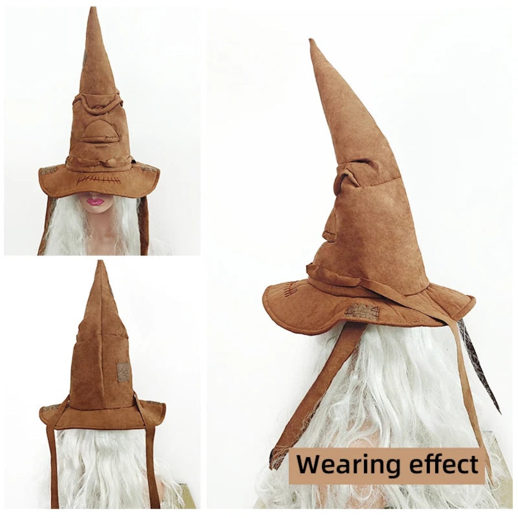 Costume Di Halloween Cappello Strega Punta Classica - Image 3