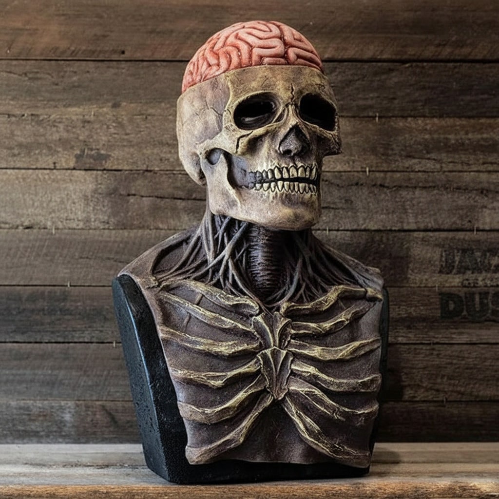 Costume Di Halloween Completo Scheletro Look Formale - Image 1