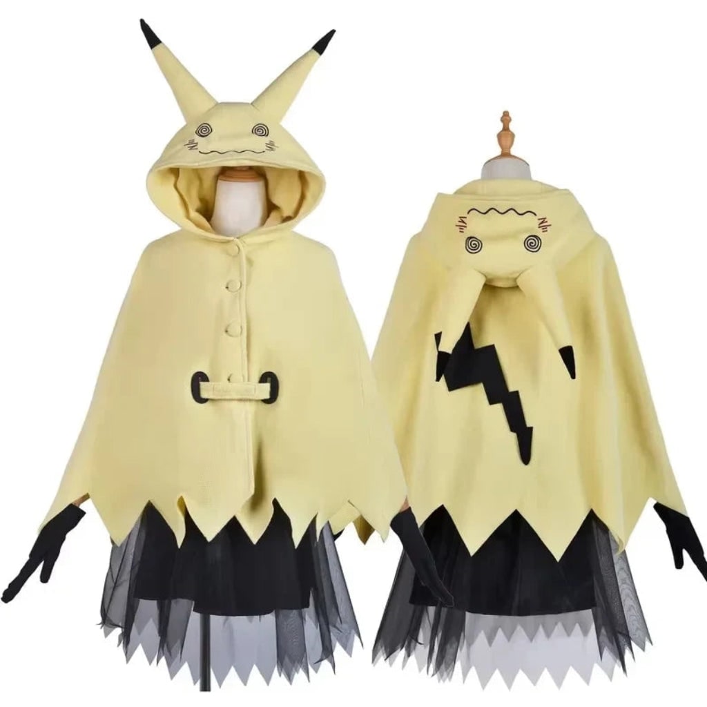 Costume Di Halloween Mantella Cappuccio Design Divertente - Image 2
