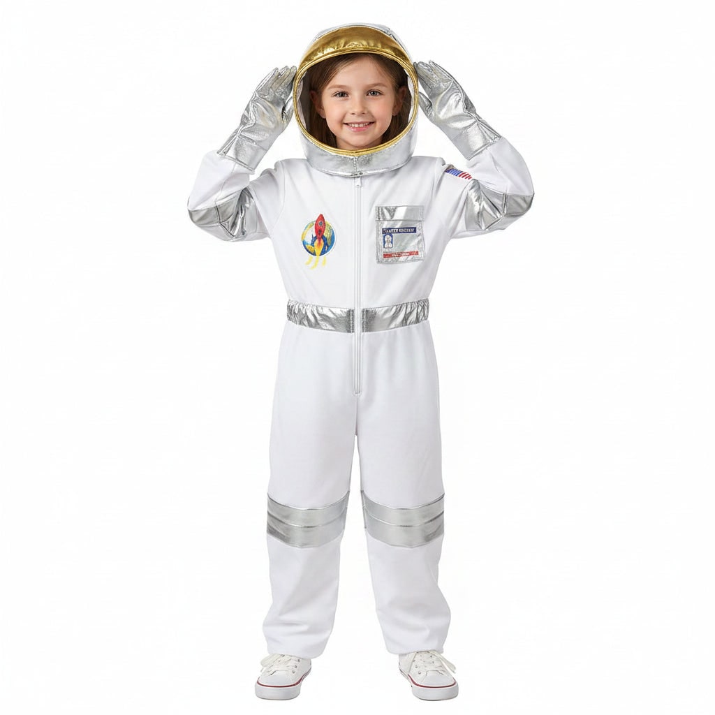 Costume Di Halloween Outfit Astronauta Esploratore Spaziale - Image 1
