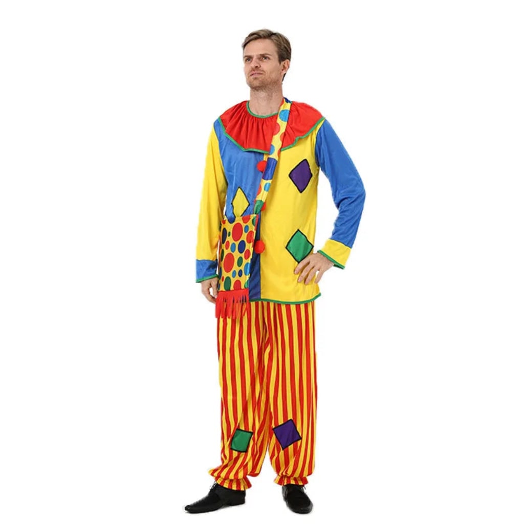 Costume Di Halloween Outfit Clown Festa Divertente - Image 3