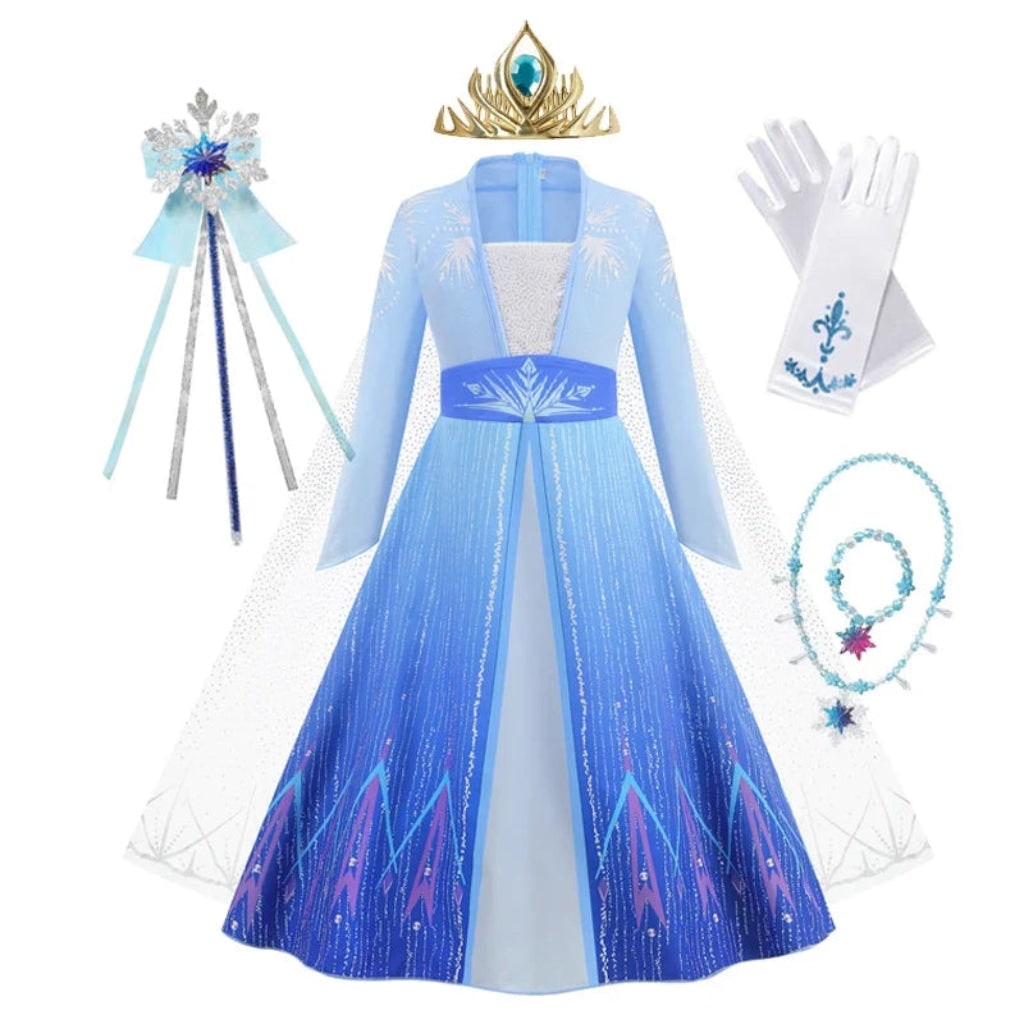 Costume Di Halloween Principessa Accessori Completi - Image 4