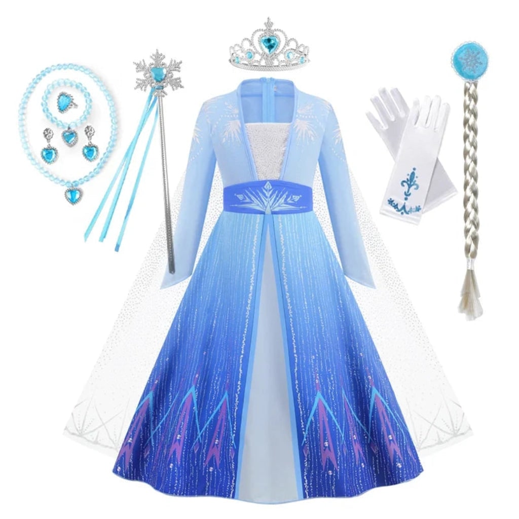 Costume Di Halloween Principessa Accessori Completi - Image 7