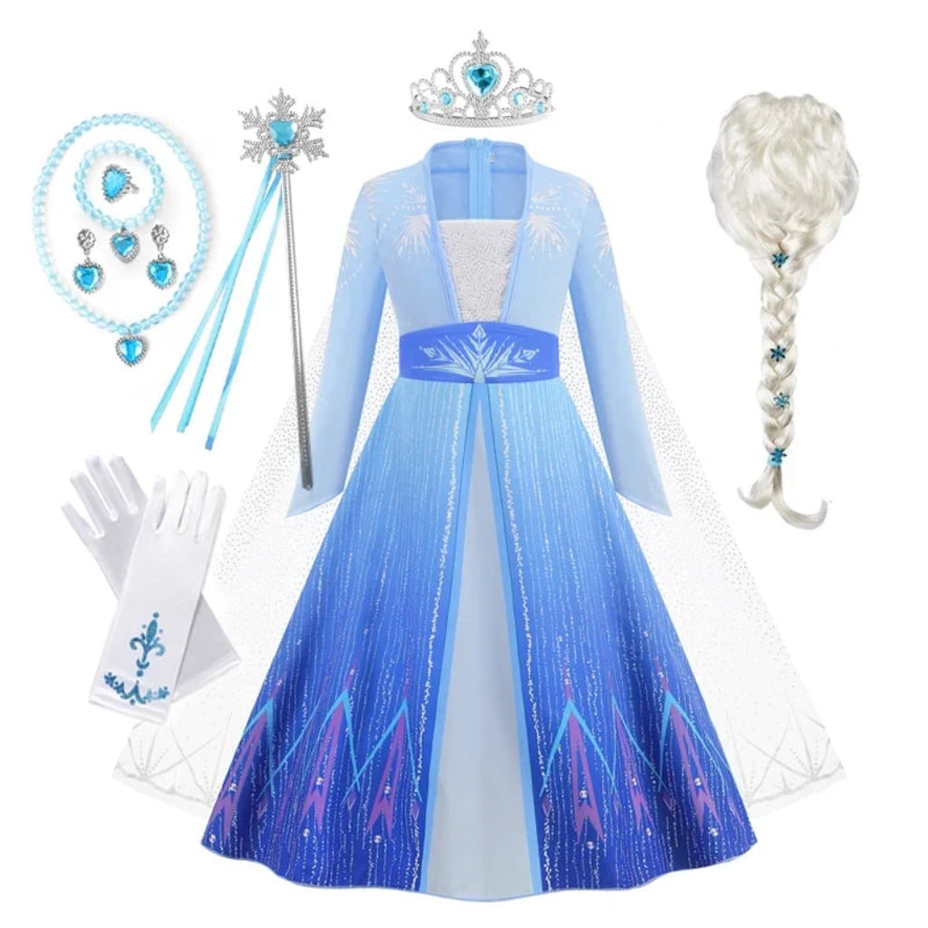Costume Di Halloween Principessa Accessori Completi - Image 8