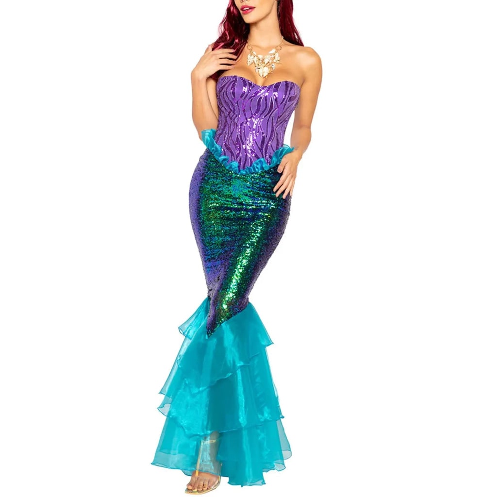 Costume Di Halloween Sirena Elegante Abito - Image 2