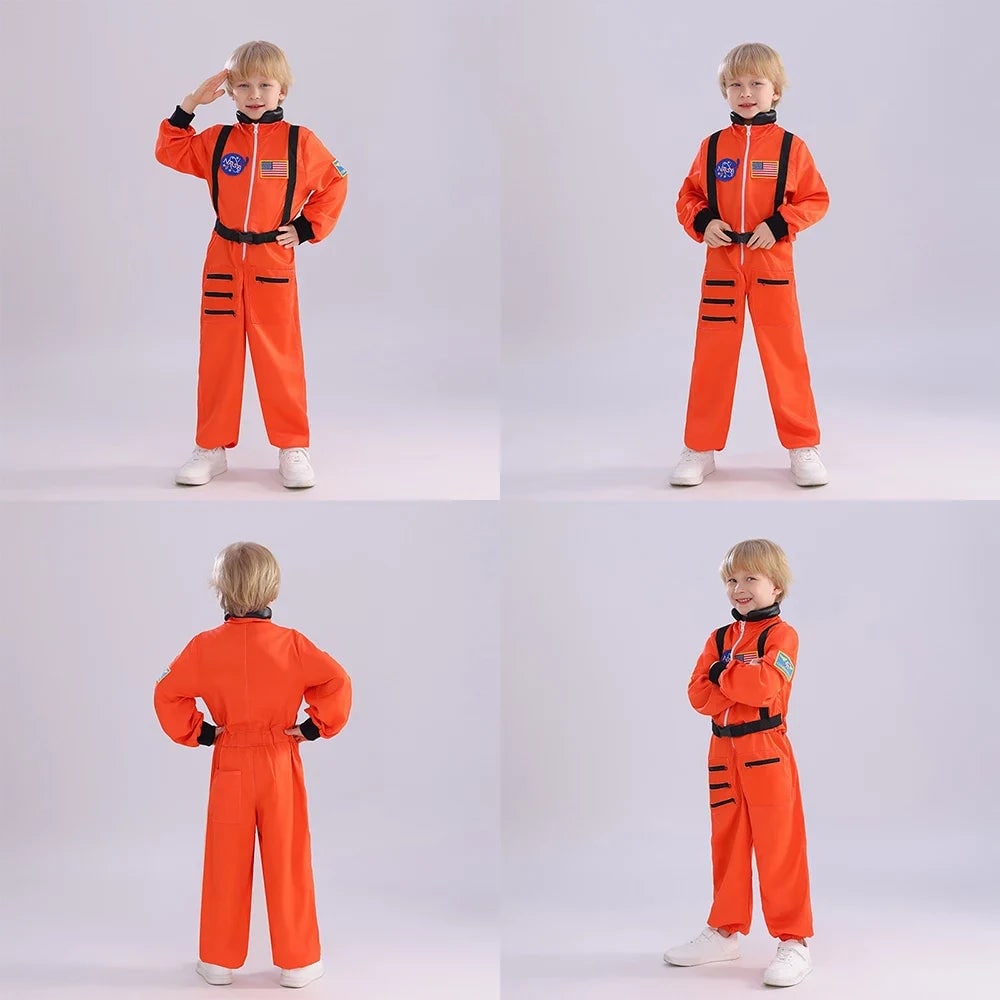 Costume Di Halloween Tuta Astronauta Avventura Spaziale Divertente - Image 4