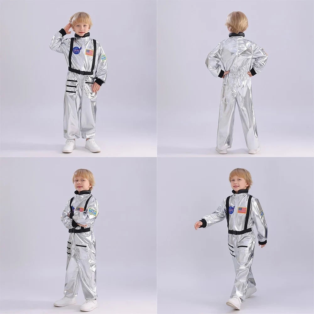 Costume Di Halloween Tuta Astronauta Avventura Spaziale Divertente - Image 6