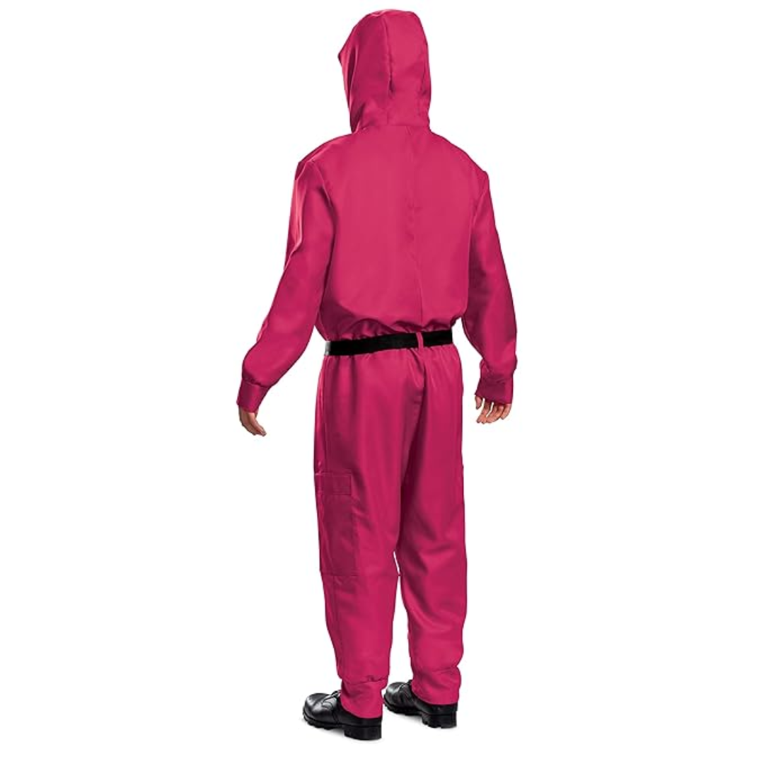 Costume Halloween Adulto Tuta Guardia Maschera - Image 6