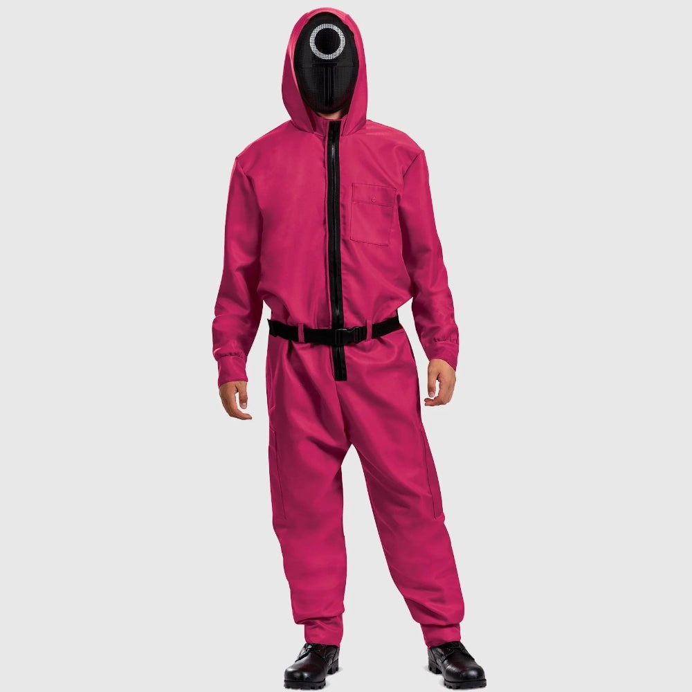 Costume Halloween Adulto Tuta Maschera Cappuccio - Image 2