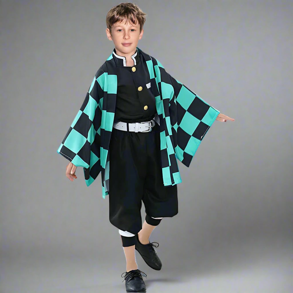 Costume Halloween Bambina Kimono Giapponese Travestimento - Image 5
