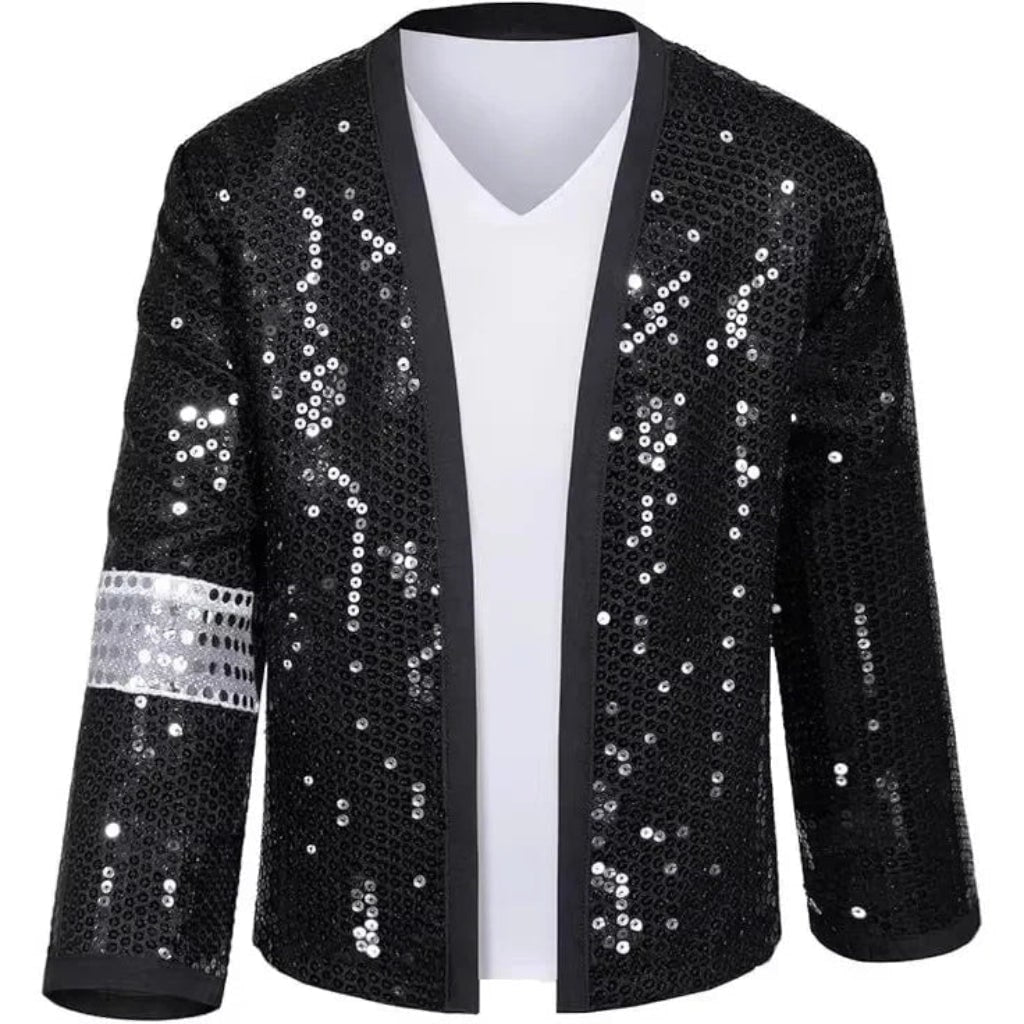 Costume Halloween Giacca Paillettes Outfit Spettacolo - Image 2