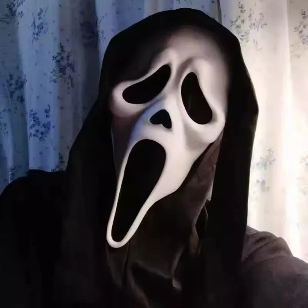 Costume Halloween Maschera Horror Cappuccio - Image 3