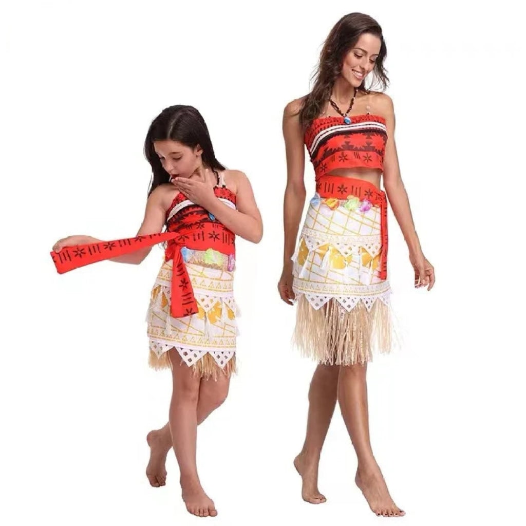 Costume Halloween Outfit Principessa Tema Tropicale - Image 3