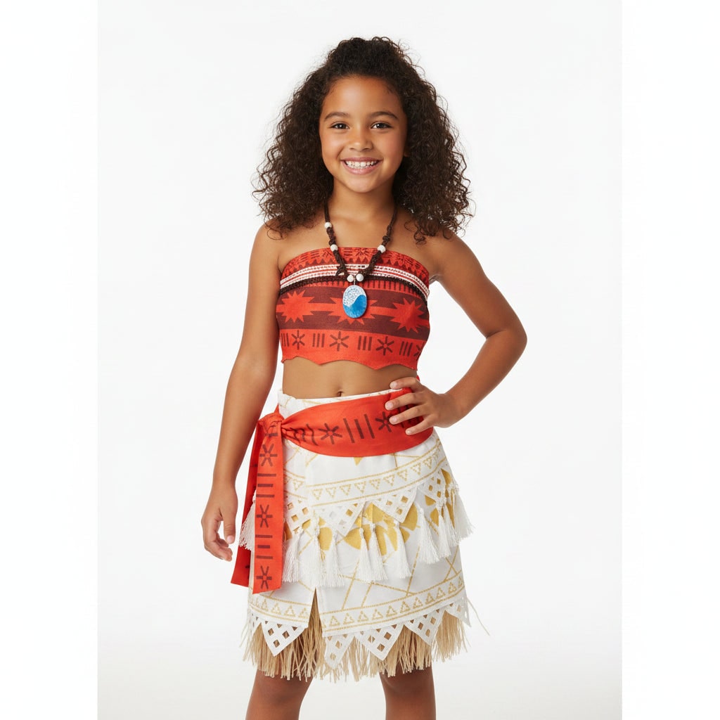 Costume Halloween Outfit Principessa Tema Tropicale - Image 6
