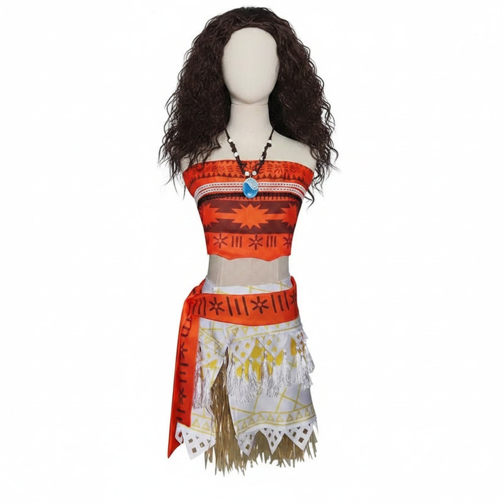 Costume Halloween Outfit Principessa Tema Tropicale - Image 7