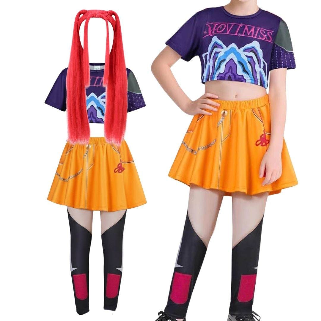 Costume Halloween Set Travestimento Gioco Ruolo Spettrale - Image 7