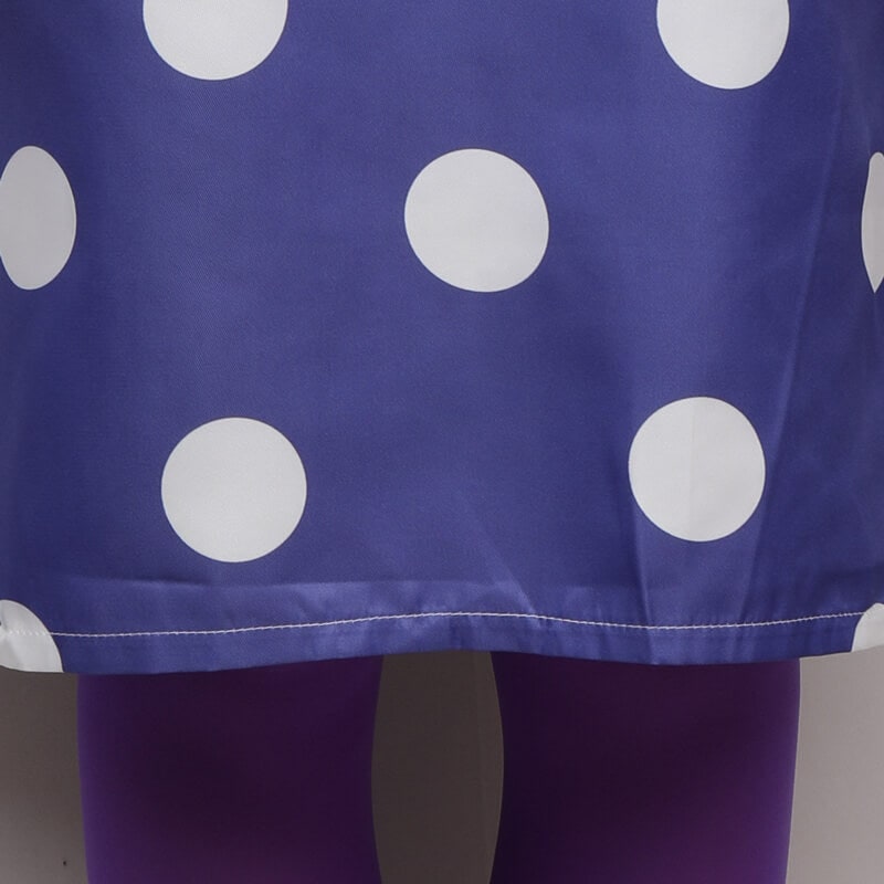 Costume Halloween Vestito Pois Bambina Festa - Image 6