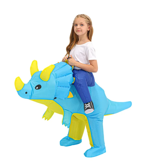 Costumi Halloween Dinosauro Gonfiabile Bambini Carnevale - Image 7