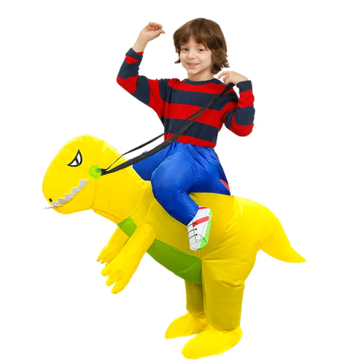Costumi Halloween Dinosauro Gonfiabile Bambini Carnevale - Image 8