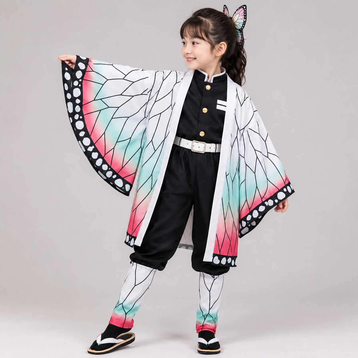 Costumi Halloween Kimono Anime Bambini Cosplay Carnevale - Image 1