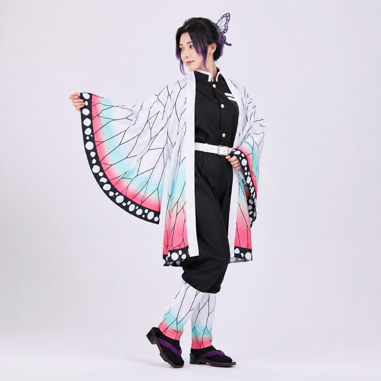 Costumi Halloween Kimono Anime Bambini Cosplay Carnevale - Image 2