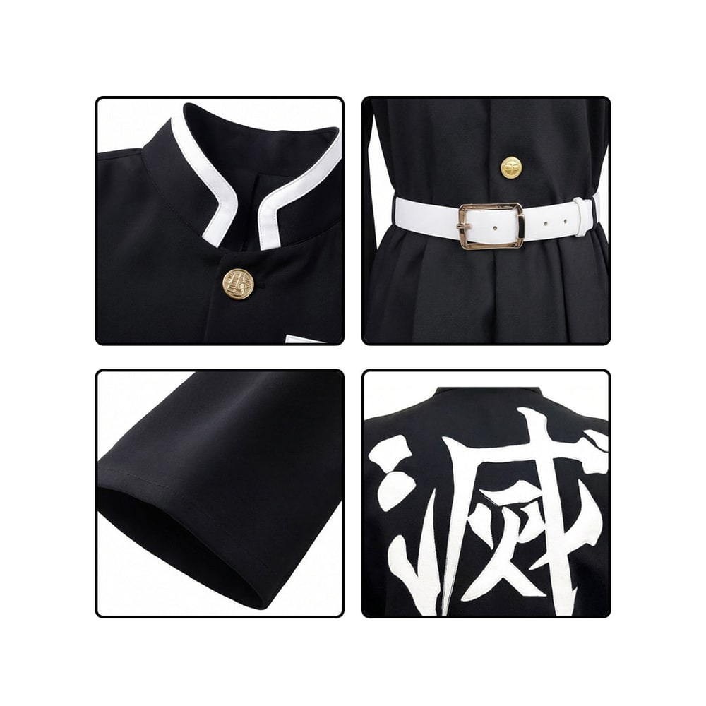 Costumi Halloween Kimono Samurai Cosplay Adulto - Image 6