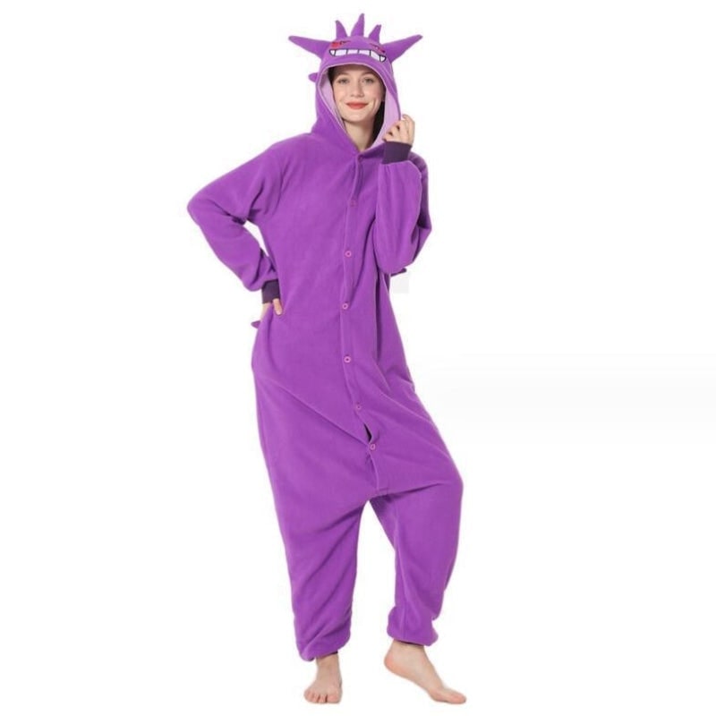 Costumi Halloween Pigiama Intero Mostro Famiglia - Image 1