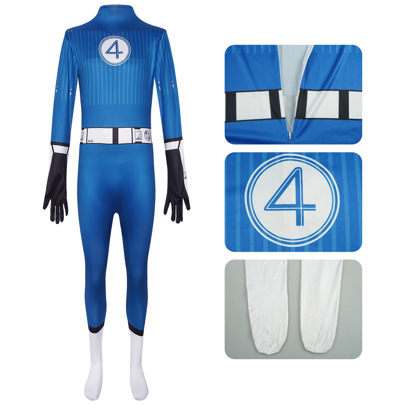 Costumi Halloween Supereroe Tuta Uomo Cosplay - Image 6