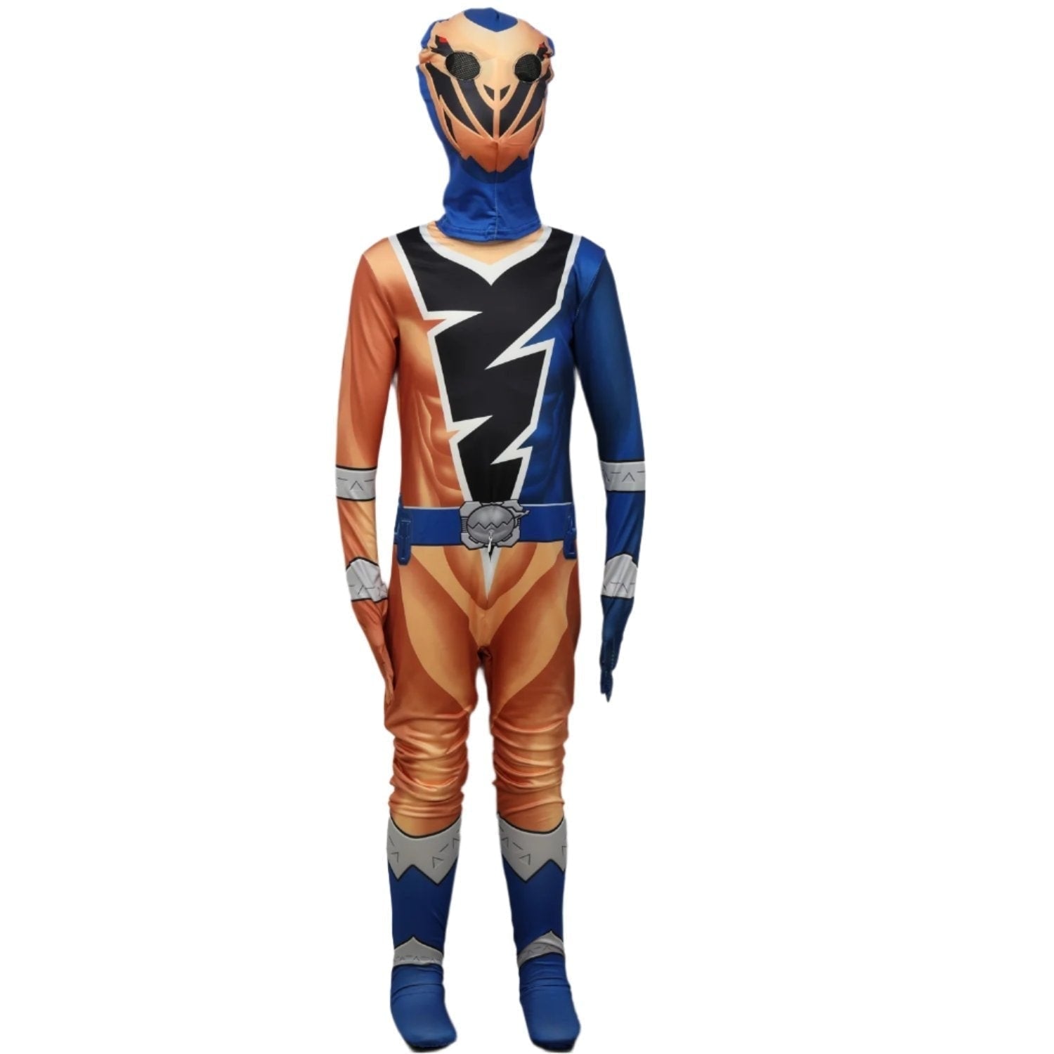 Costumi Halloween Tuta Eroe Bambini Casco Cosplay - Image 8