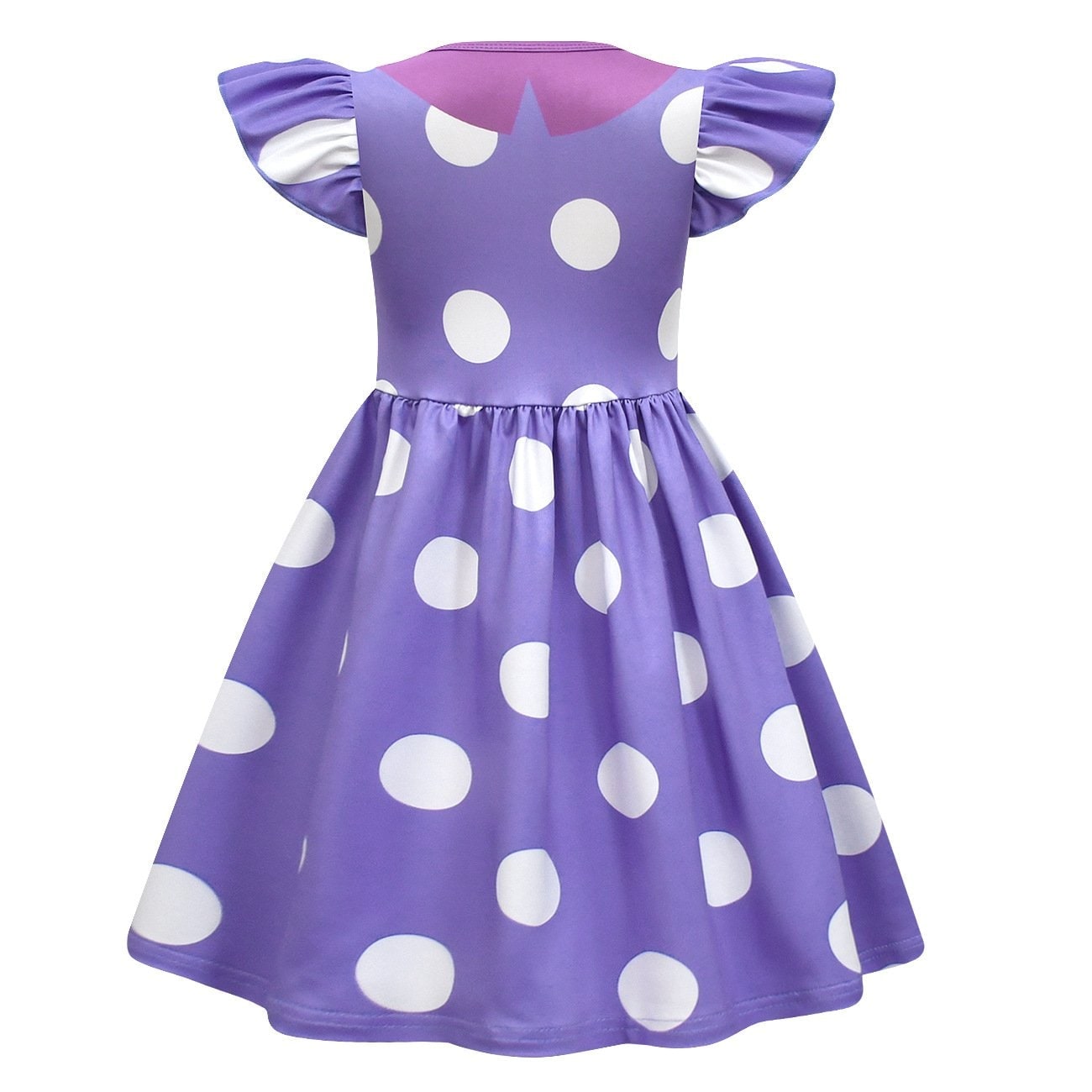 Costumi Halloween Vestito Bambina Pois Carnevale - Image 4