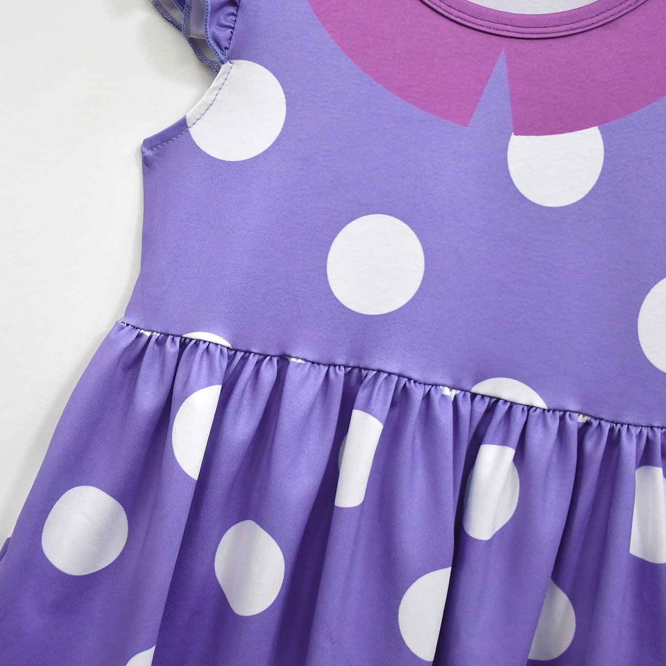 Costumi Halloween Vestito Bambina Pois Carnevale - Image 7