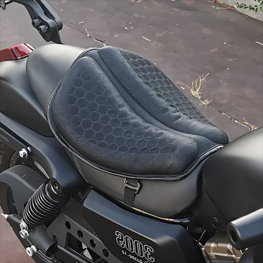 Cuscino Gel Per Moto Comfort Design Ergonomico - Image 1