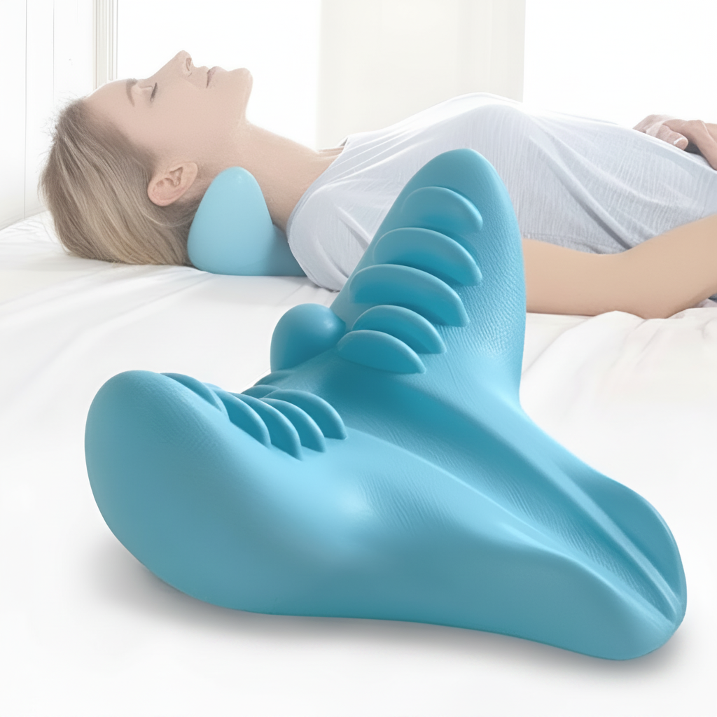 Cuscino Per Massaggio Cervicale Collo Rilassante Ergonomico - Image 3