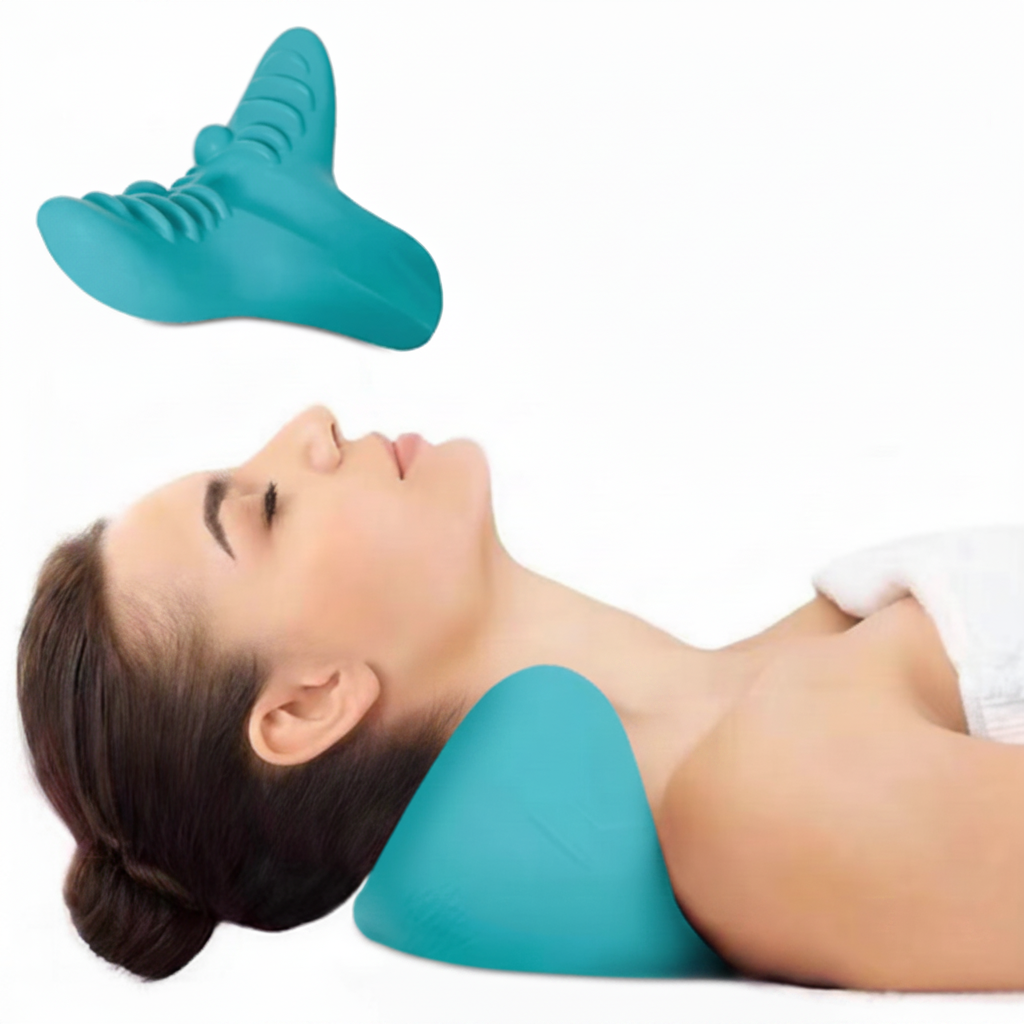 Cuscino Per Massaggio Cervicale Collo Rilassante Ergonomico - Image 4