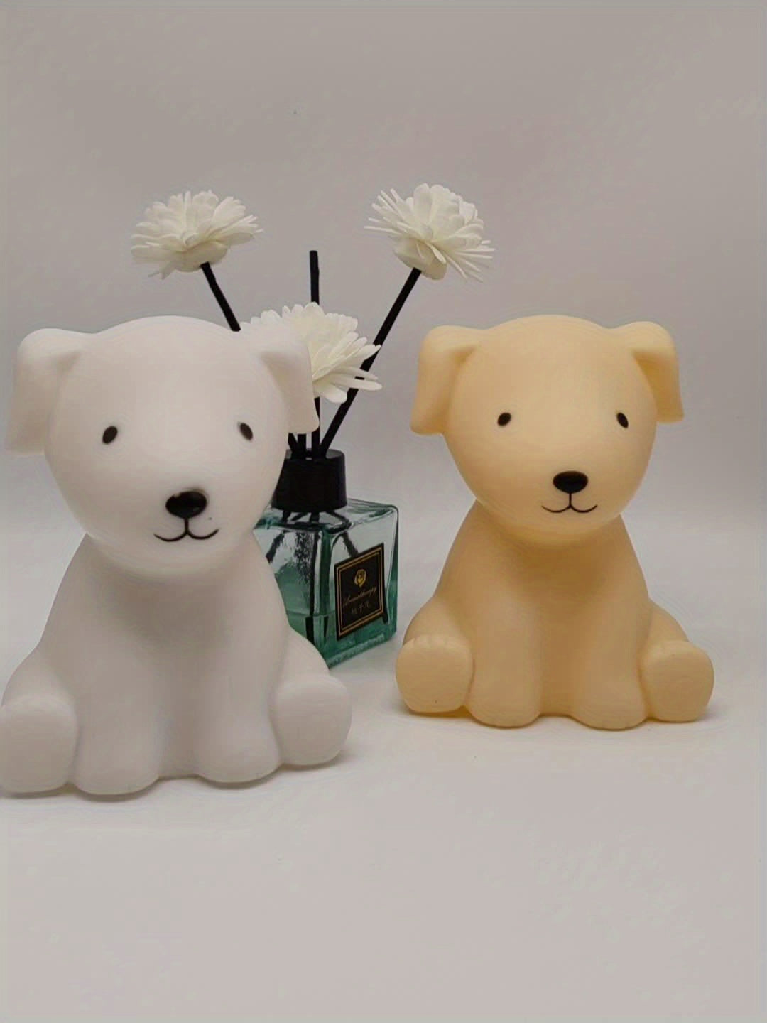 PuppyGlow - Cute Cartoon Dog Lamp with Warm Light for Room Decoration