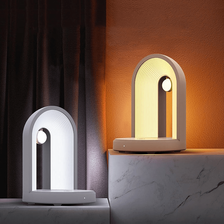 Candeeiro de Mesa Arco - Candeeiro de Mesa em Forma de Arco
