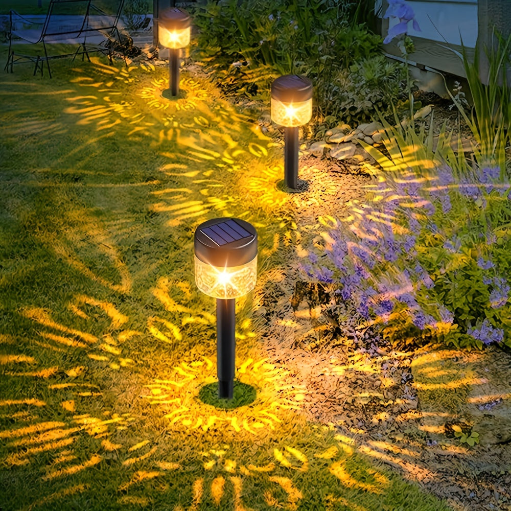 SolarGarden - 4-piece Solar Garden Lighting, Energy Efficient & Easy to Install
