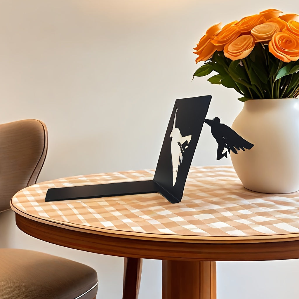 IronHold - Suporte Simples de Ferro Fundido para Livros - Presente Ideal para Casa