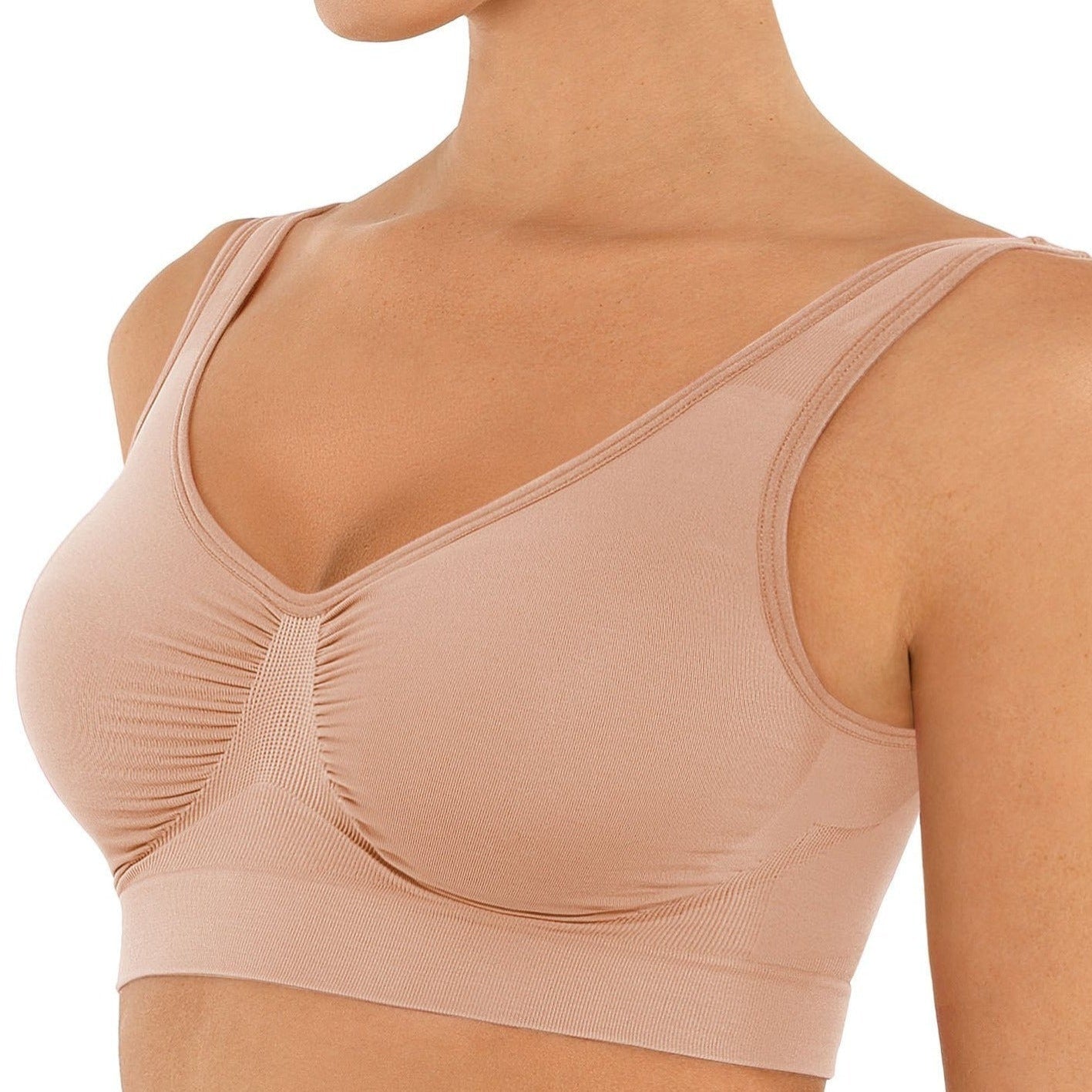 Sports Bra Seamless Comfort Medium Support Daily Use