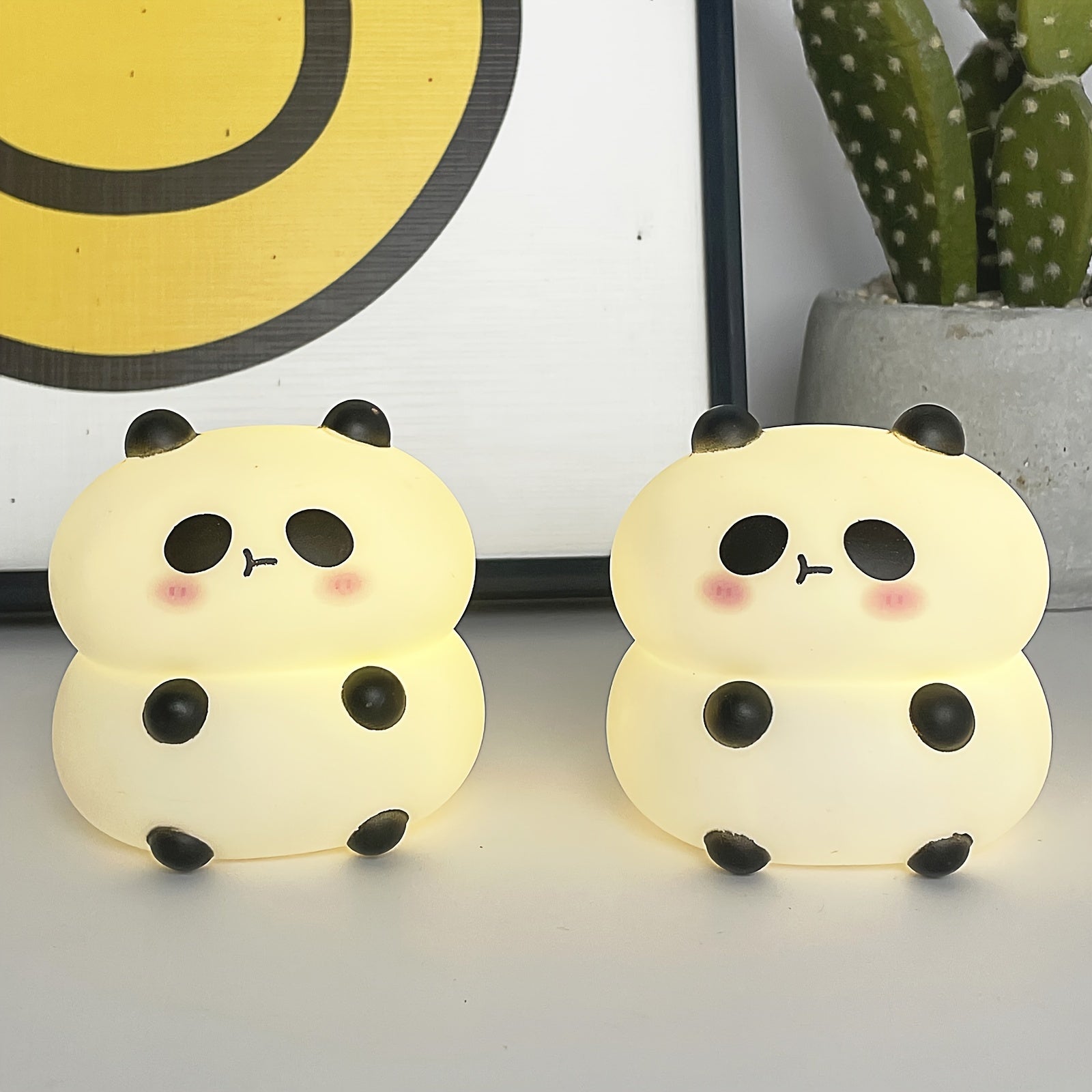 PandaGlow - Asian-inspired Panda Night Light with LED Lighting