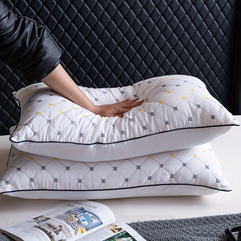 IllumiPillow Luxe – Cuscino da Hotel Premium Lavabile con Supporto per il Collo – Traspirante e Morbido