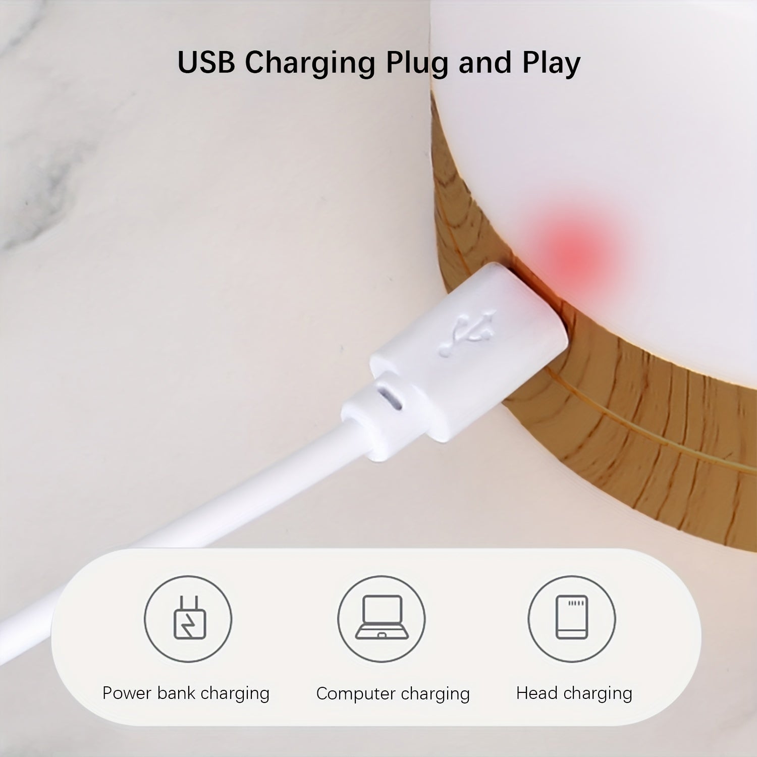 LightAura - Lampada da tavolo RGB con controllo touch e telecomando